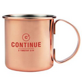 17 oz. Copper Coated Stainless Steel Moscow Mule Mug